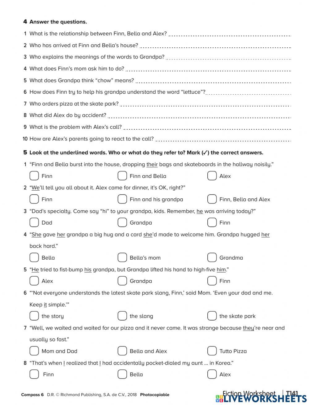 Street Slang worksheet Live Worksheets