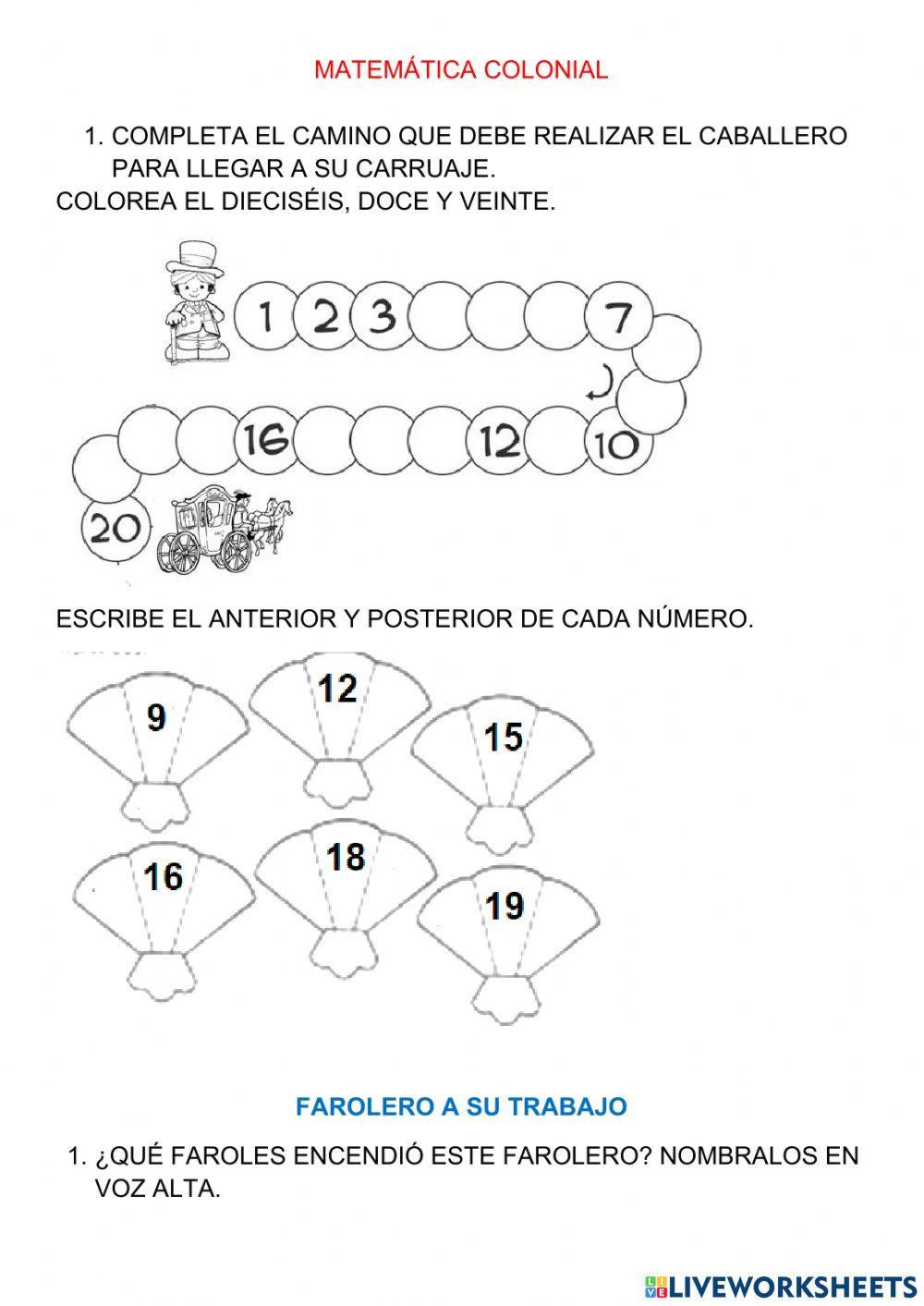 Matemática colonial