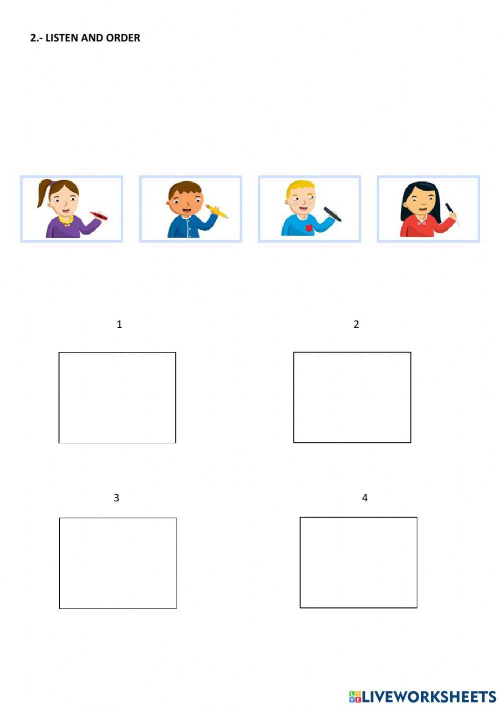 School Supplies vocabulary