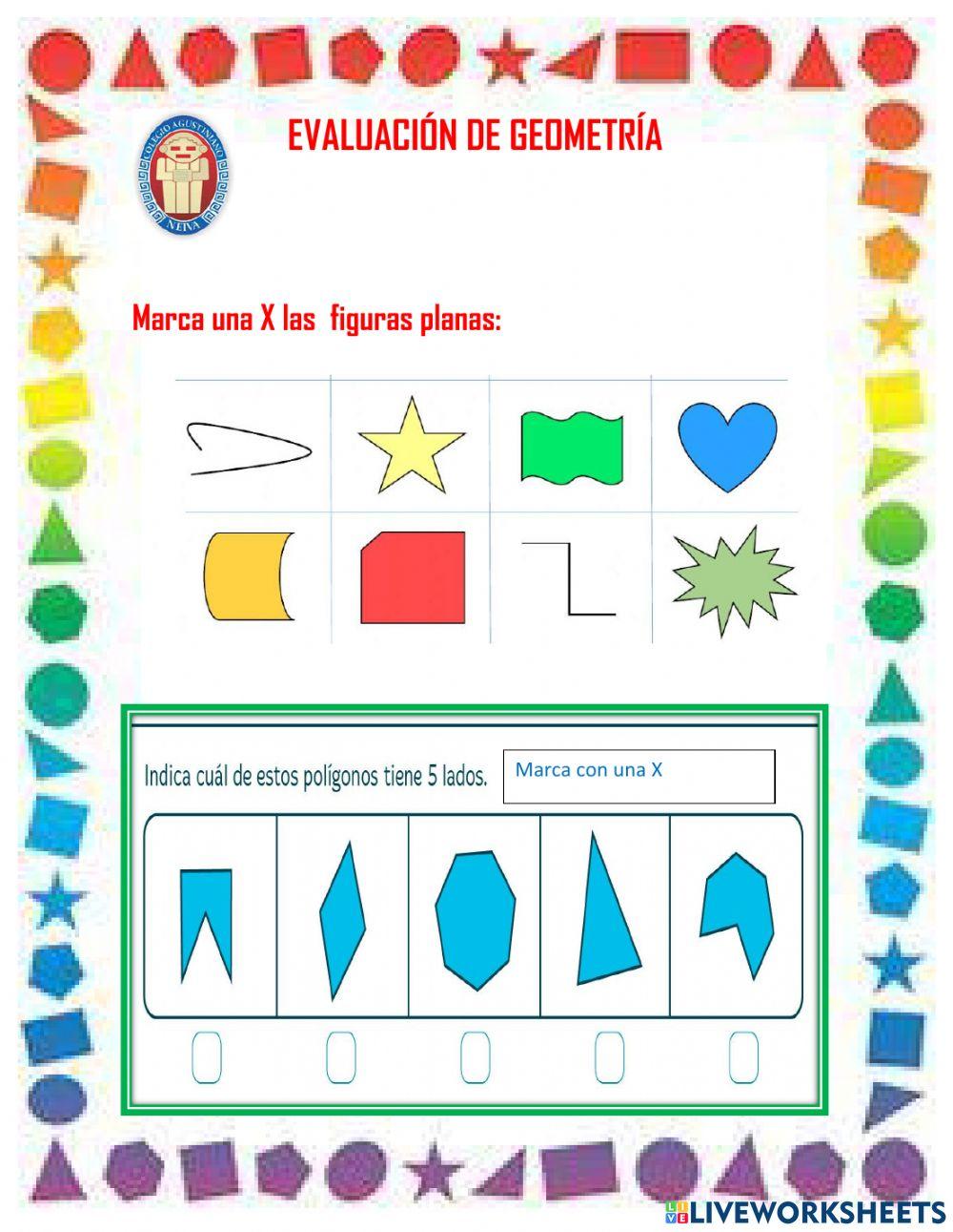 Evaluación geometría