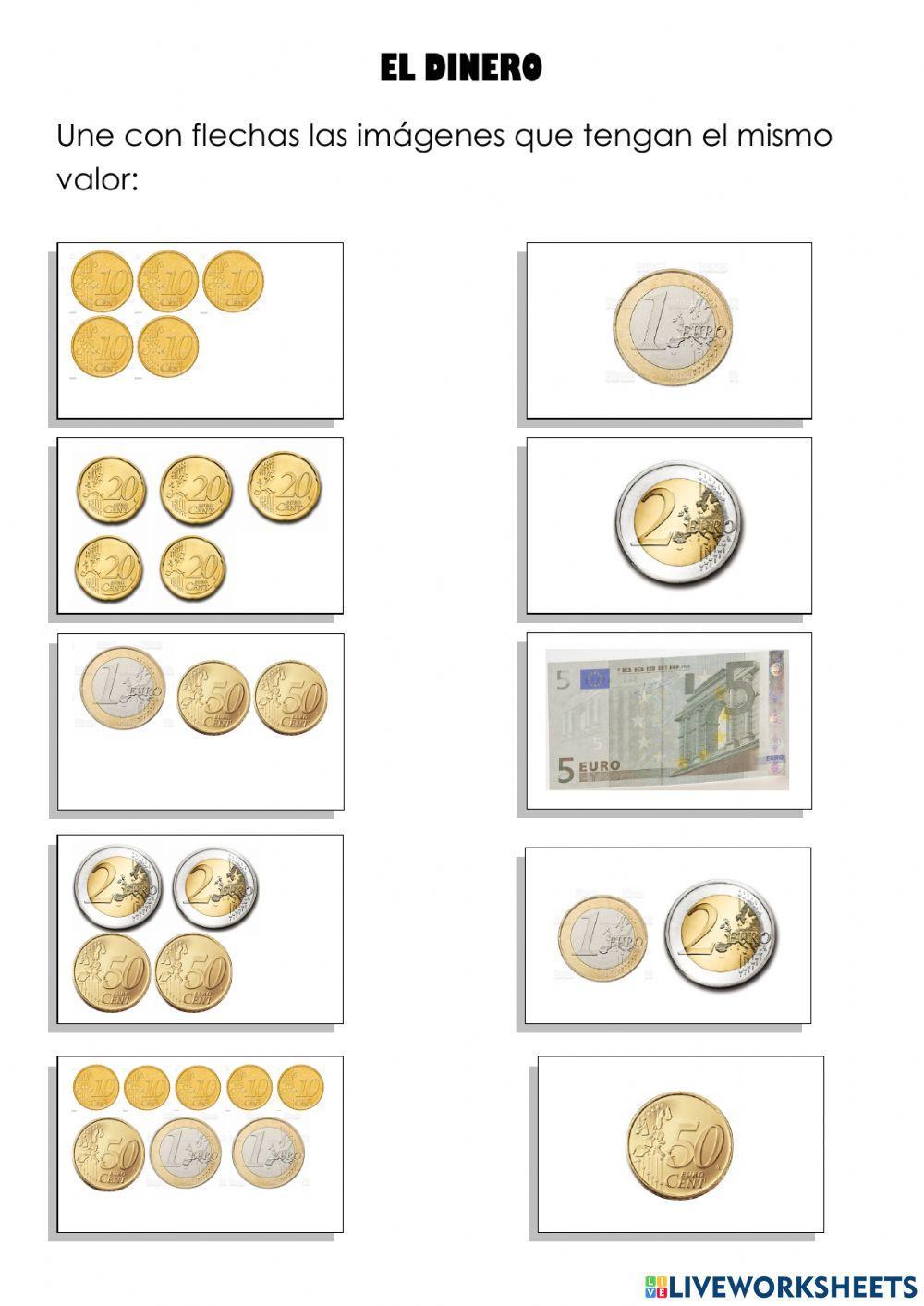 Céntimos y euros