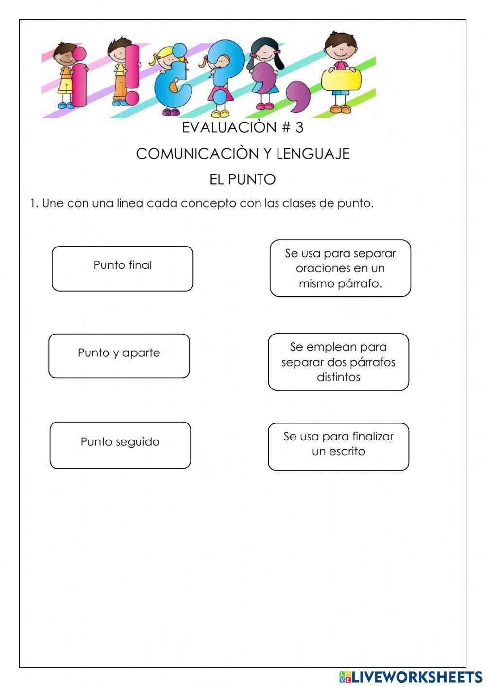 Evaluaciòn 3 Comunicaciòn y Lenguaje