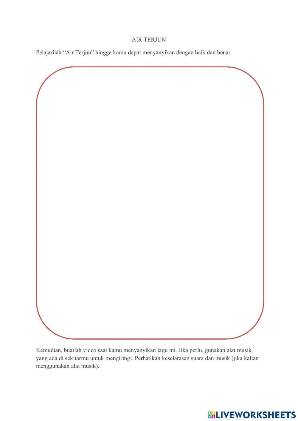 Lembar Kerja Siswa Kelas V Tema 8 Subtema  1 Pembelajaran 2