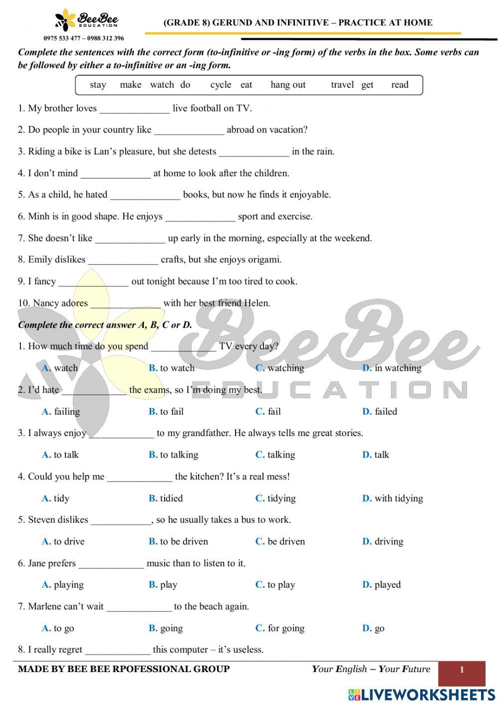 Grade 7 U1 L02 Practice at home online exercise for | Live Worksheets