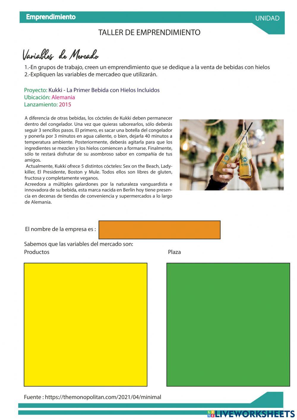 Variables  de Mercado