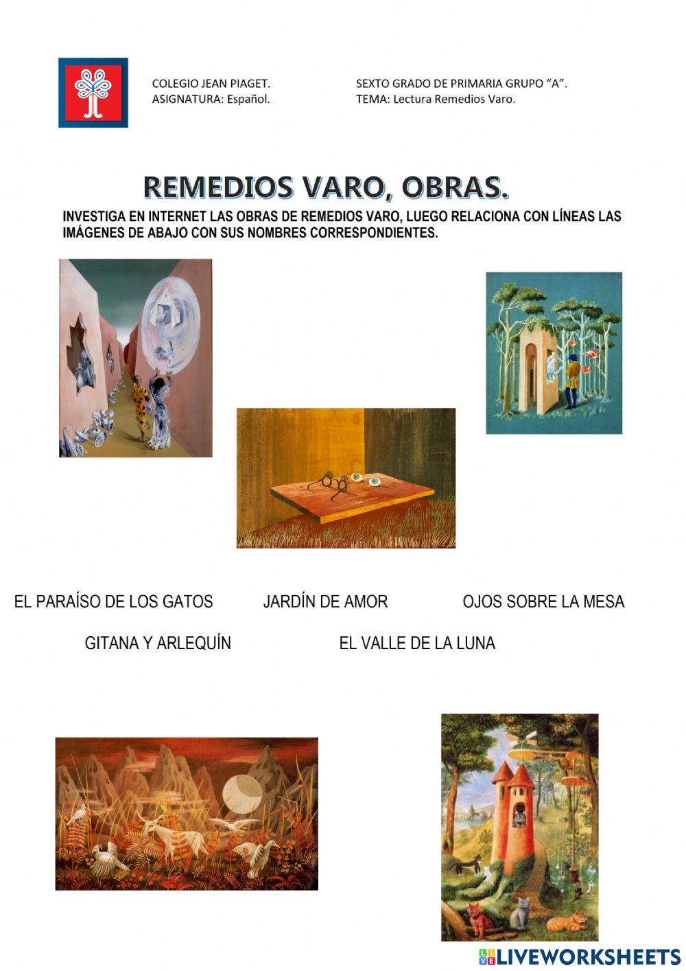 Remedios varo, obras