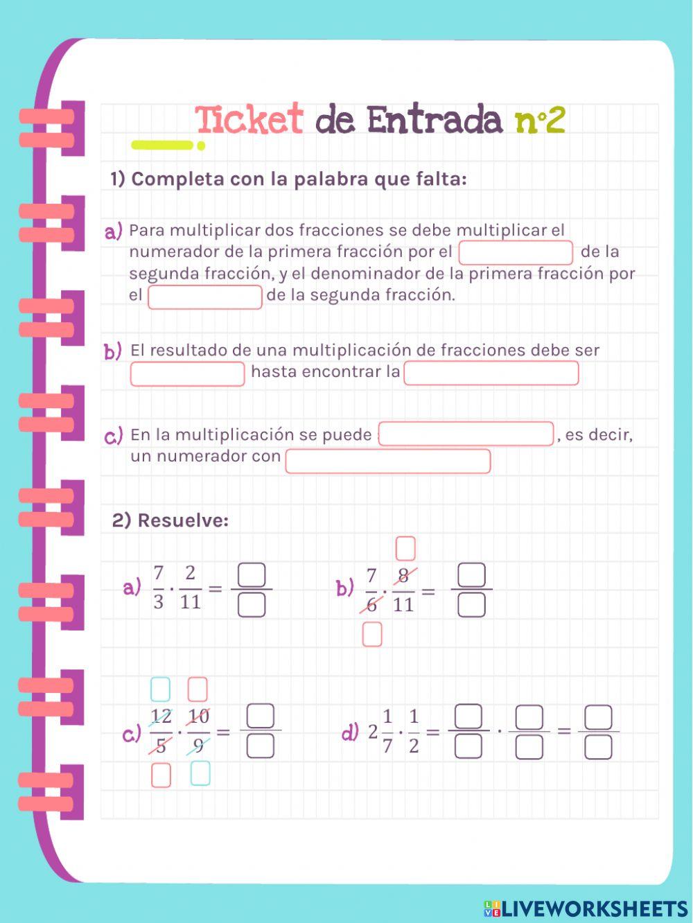 Ticket de Entrada n°2