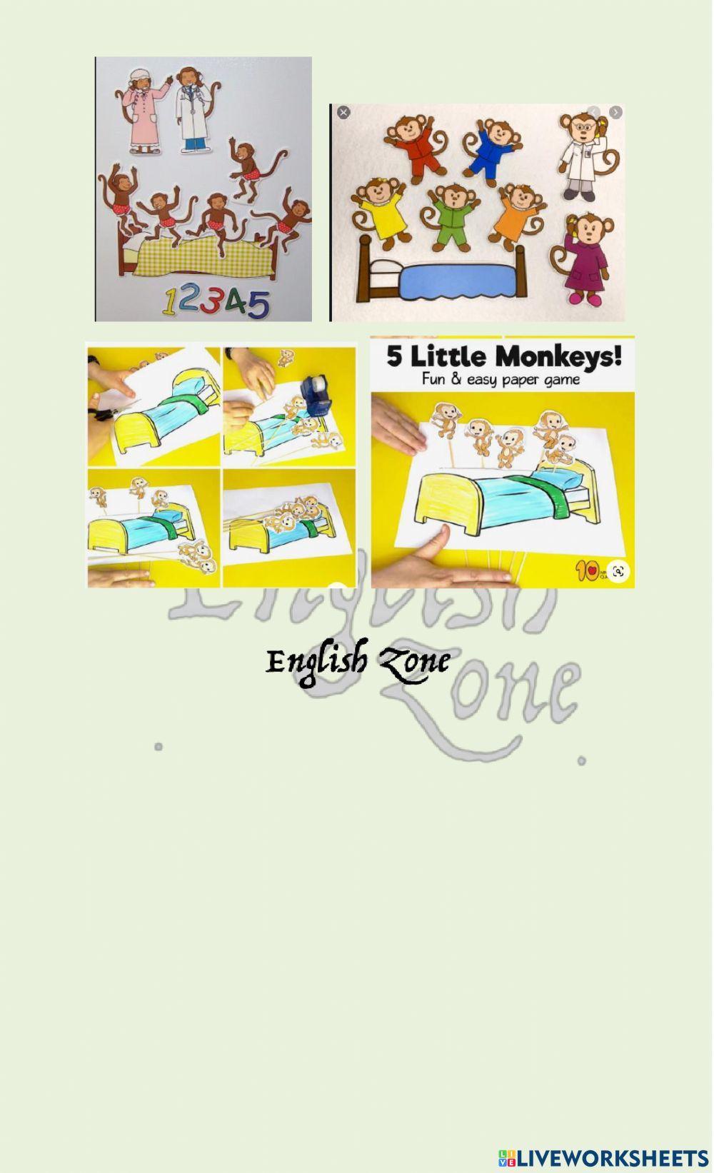 5 little monkes