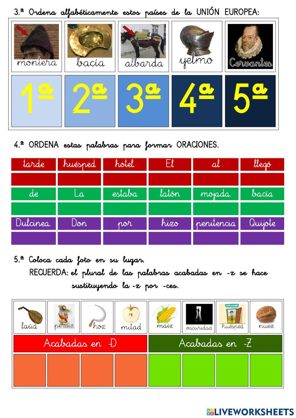 014 D. QUIJOTE MAMBRINO comprensión lectora 2º E.P.