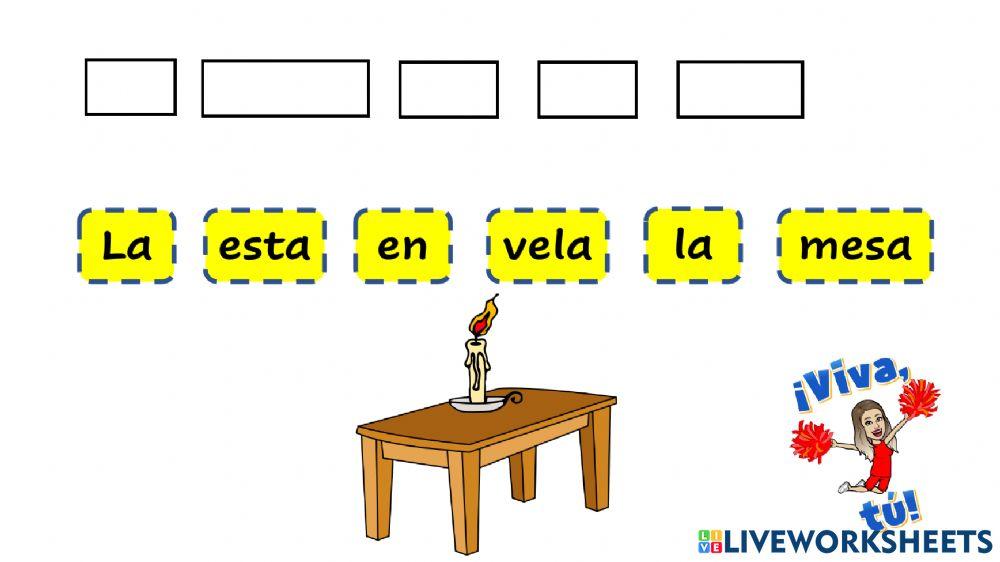Formando enunciados Formando enunciados