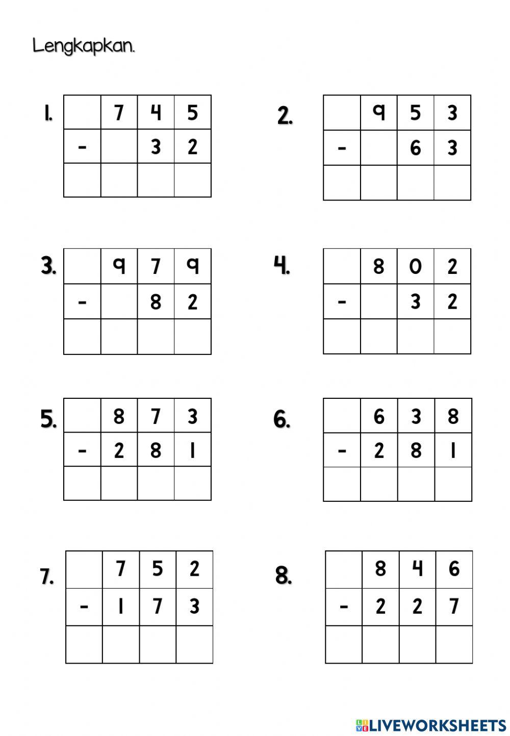 Tolak dalam lingkungan 1000