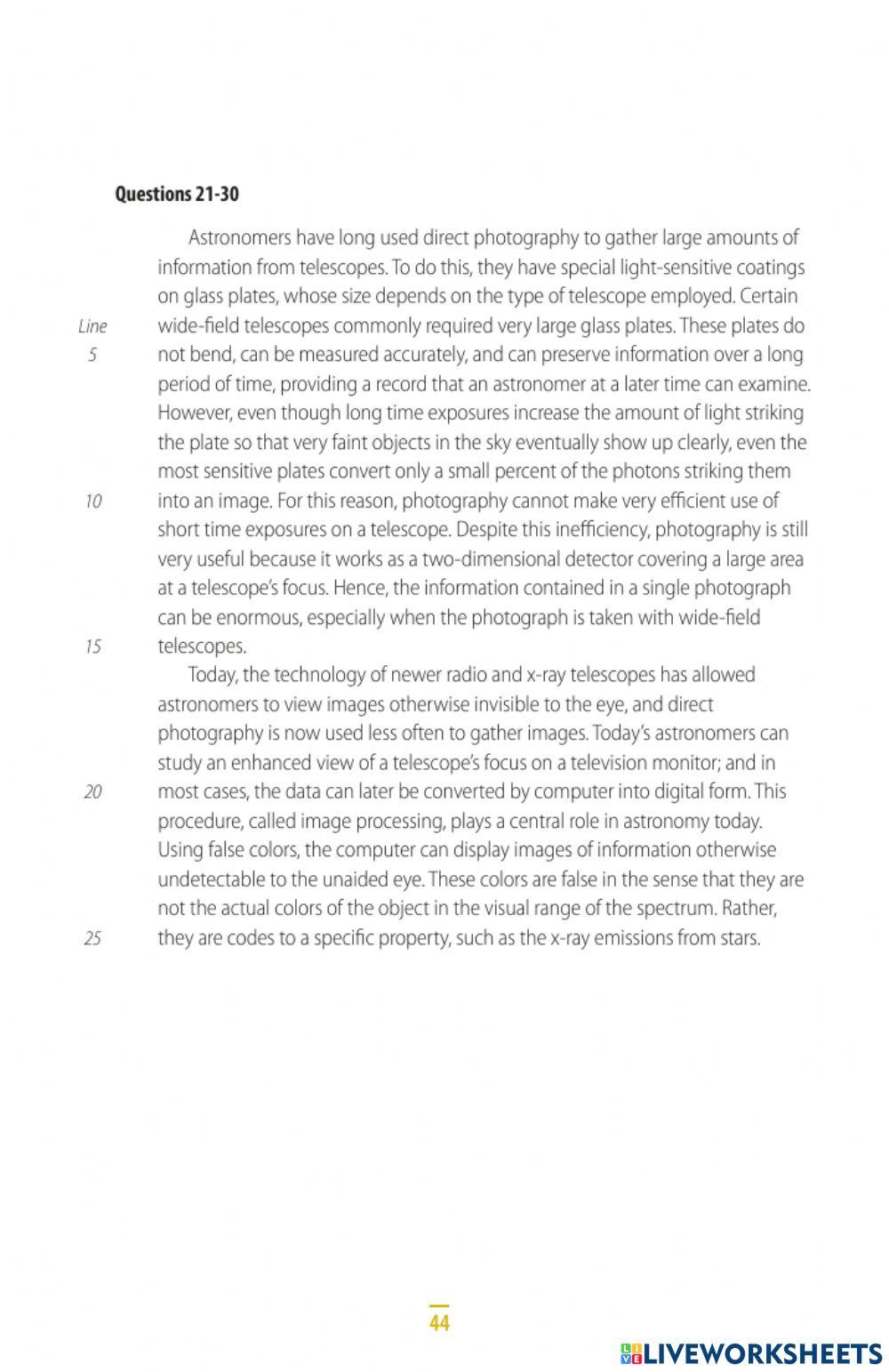 Toefl itp reading comprehension test 21-39