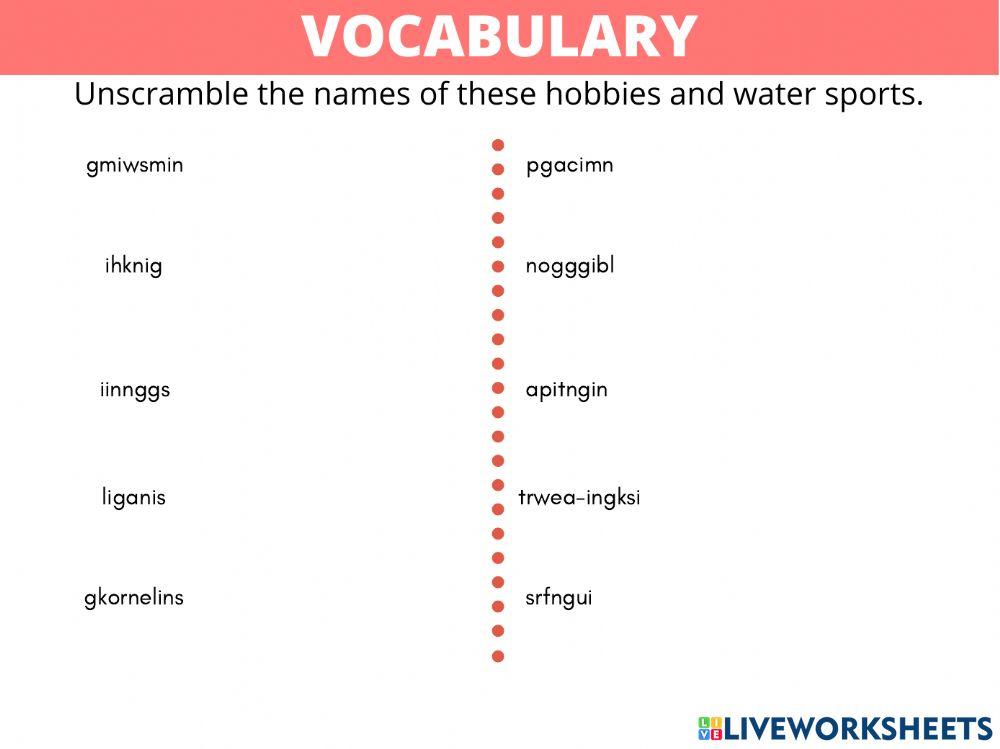 Gerunds and infinitives