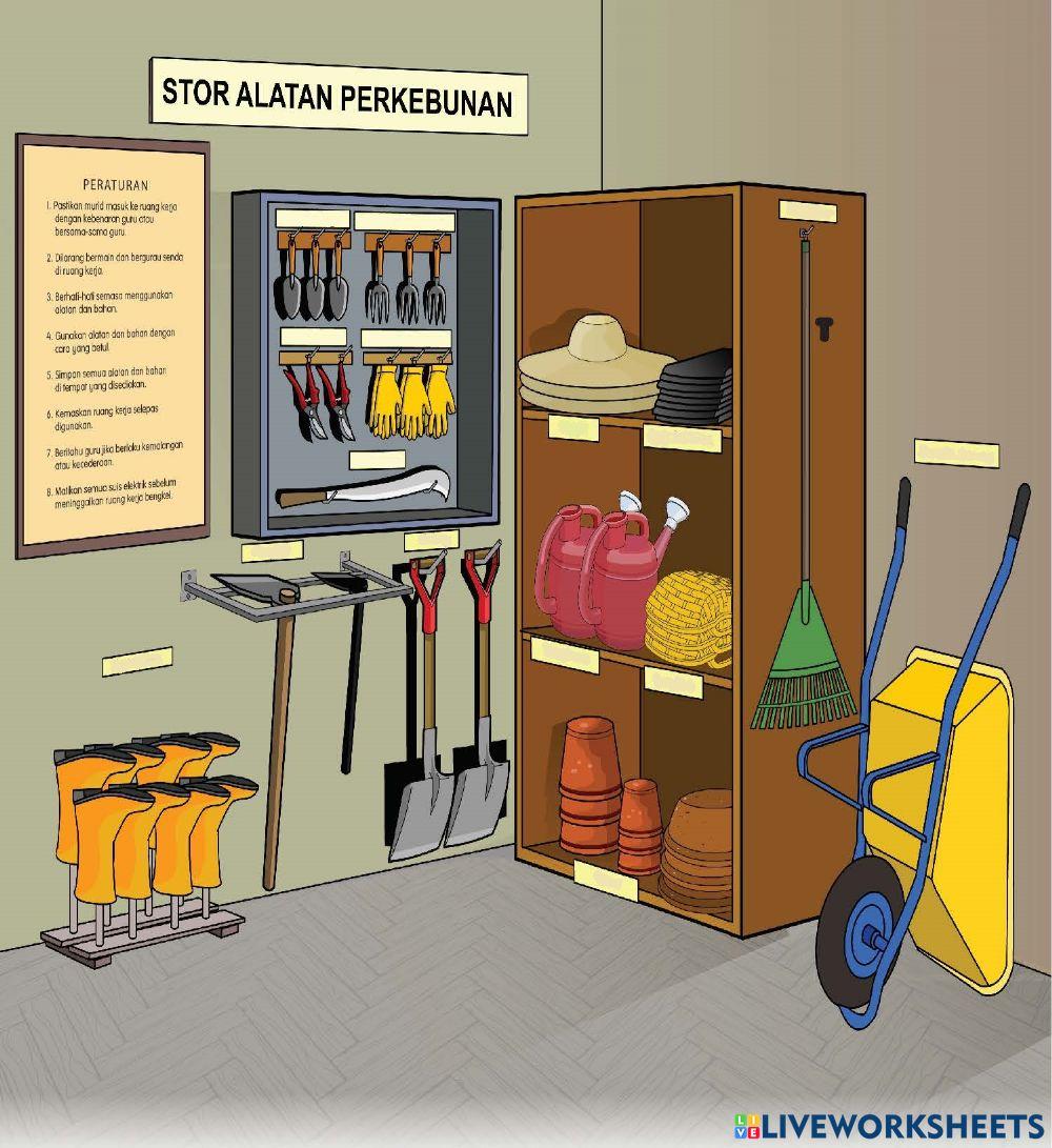 Mengenal alatan berkebun kssrpk tahun 4