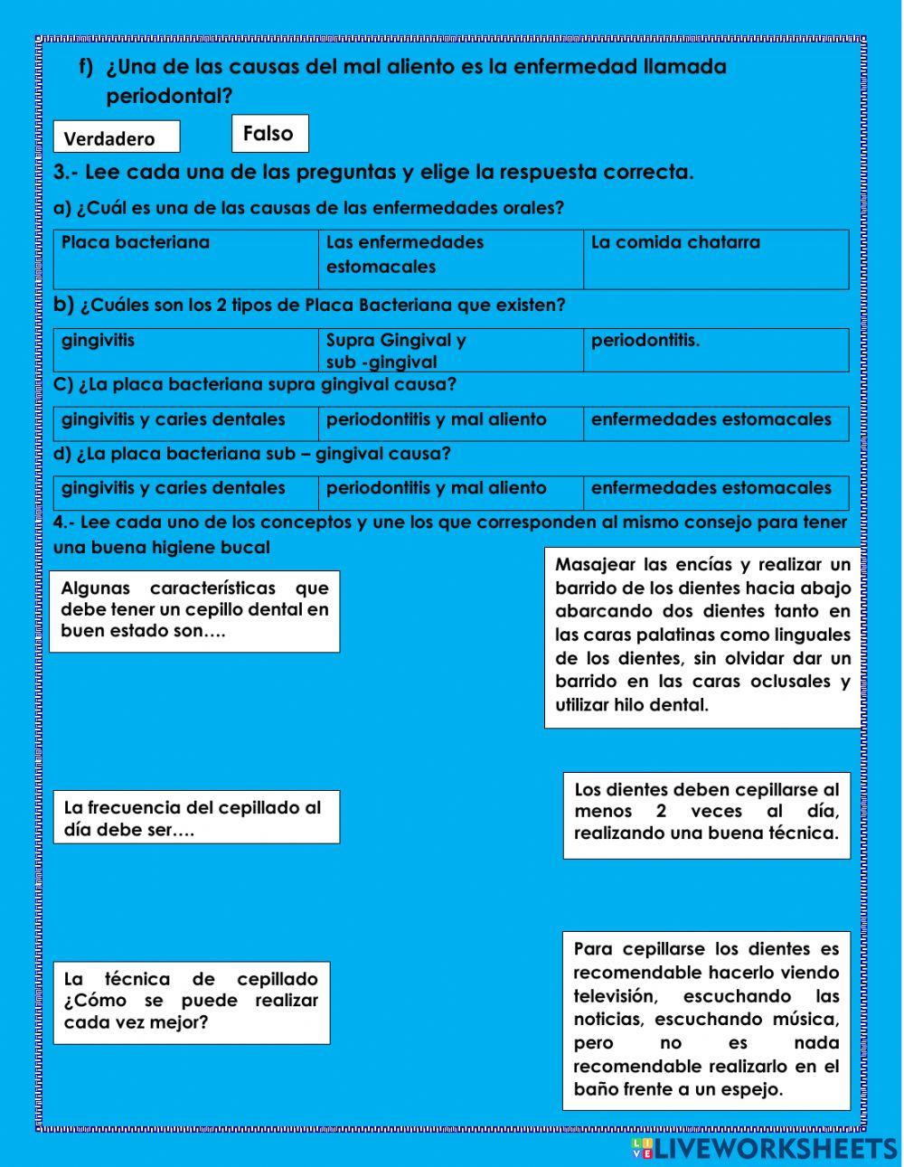 Salud Bucal en adolescentes