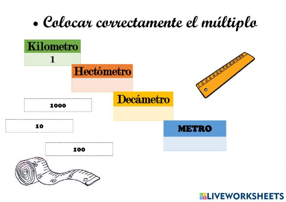 Múltiplos de metro