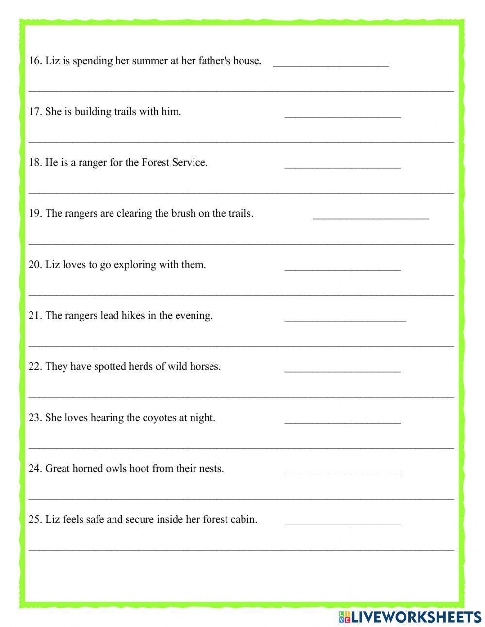 Prepositional Phrases II