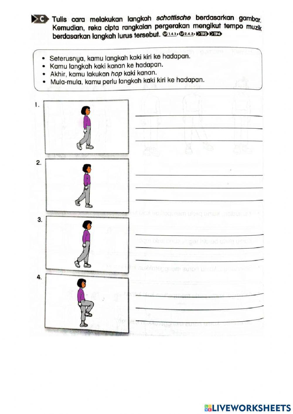 Langkah berirama tahun 3