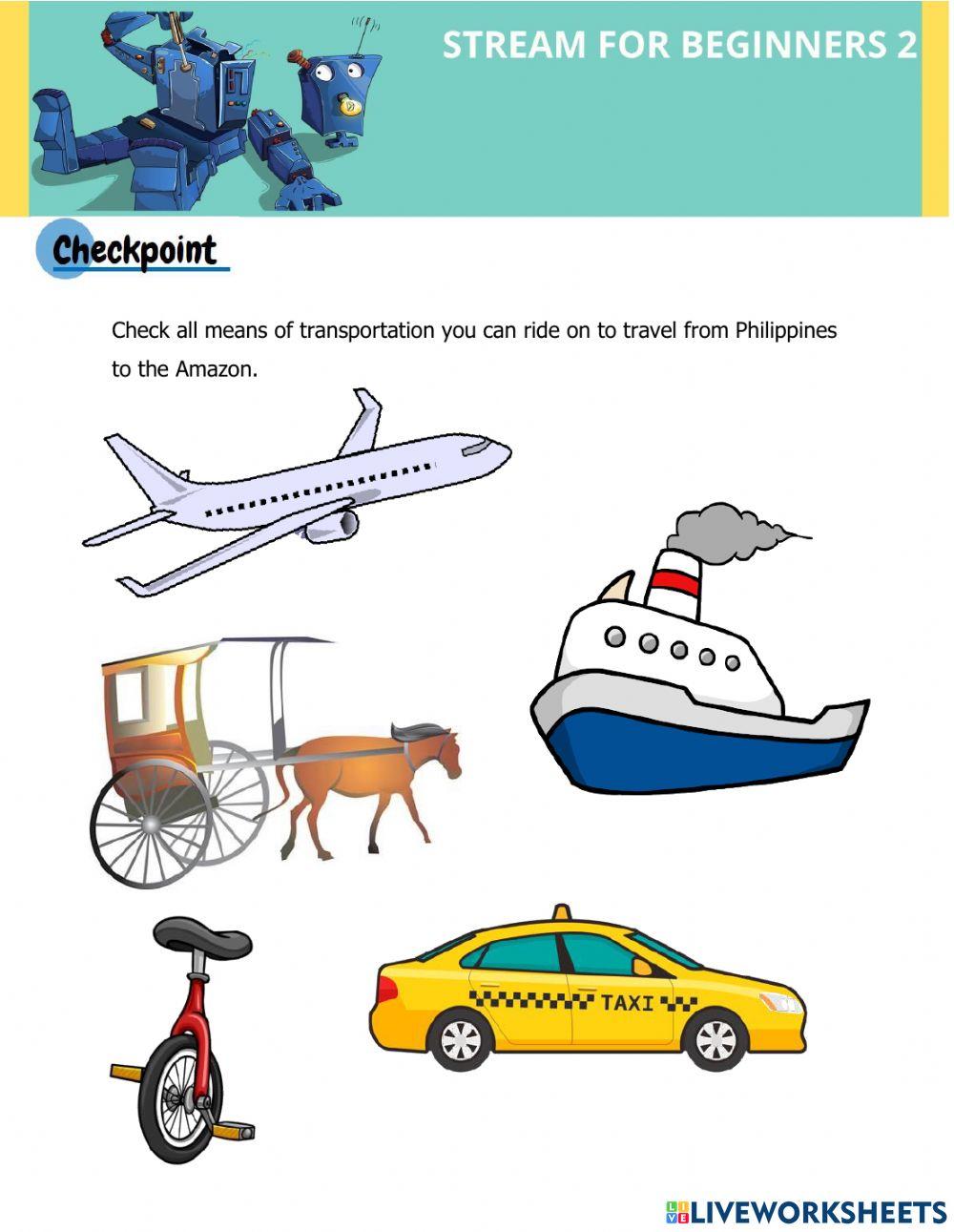 Module 3 Lesson 2 Checkpoint online exercise for | Live Worksheets