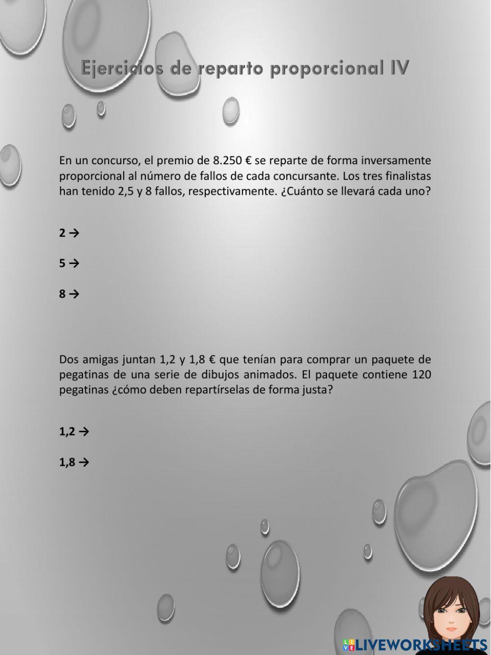 Reparto proporcional