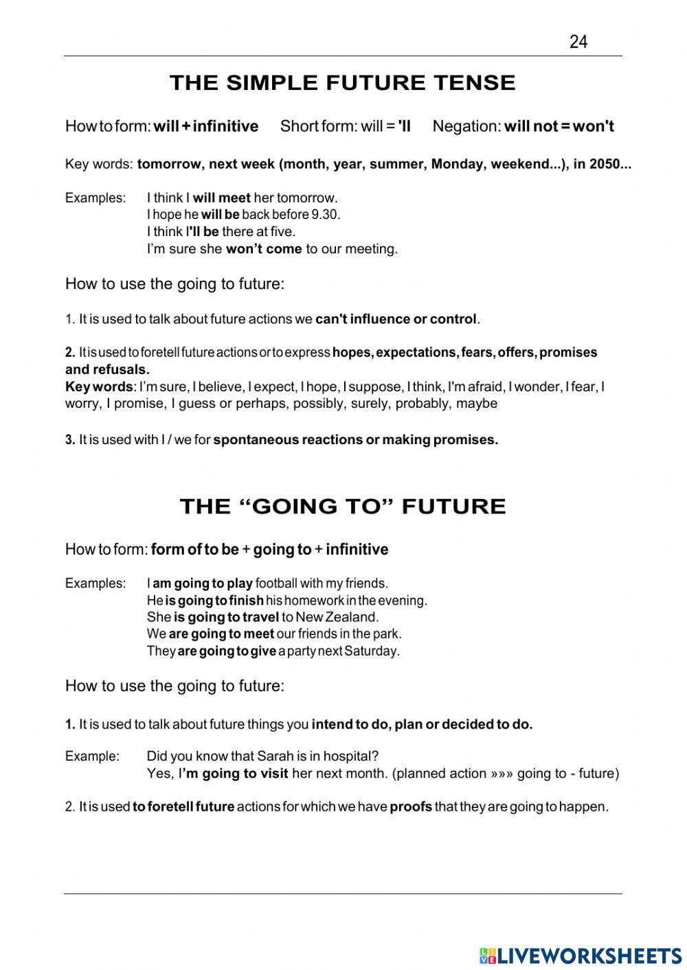 The Going To Future 1