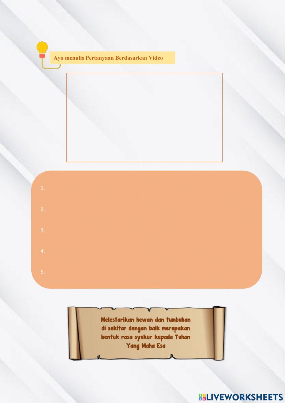 LKPD Kelas IV Tema 3 Subtema 2