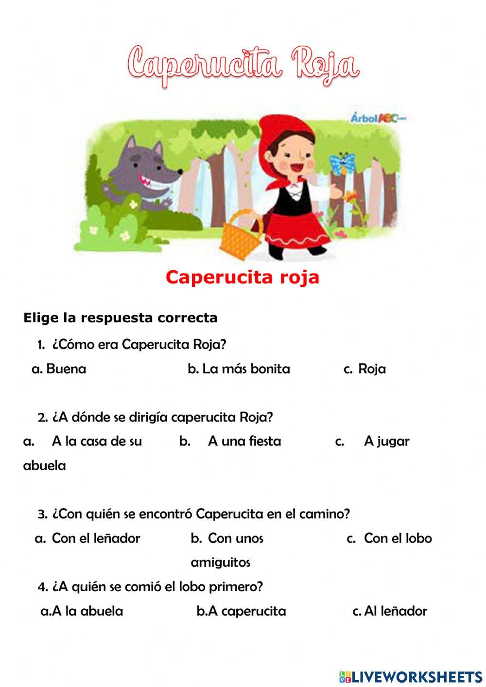 Caperucita roja Caperucita roja