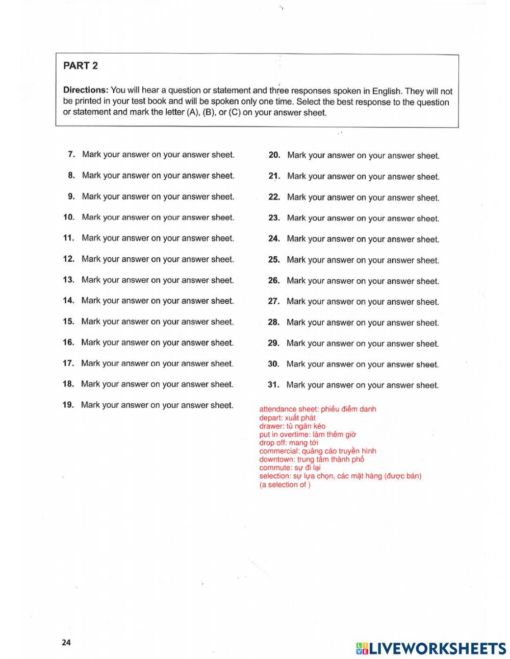 ETS All New - Test 1 - Part 1,2