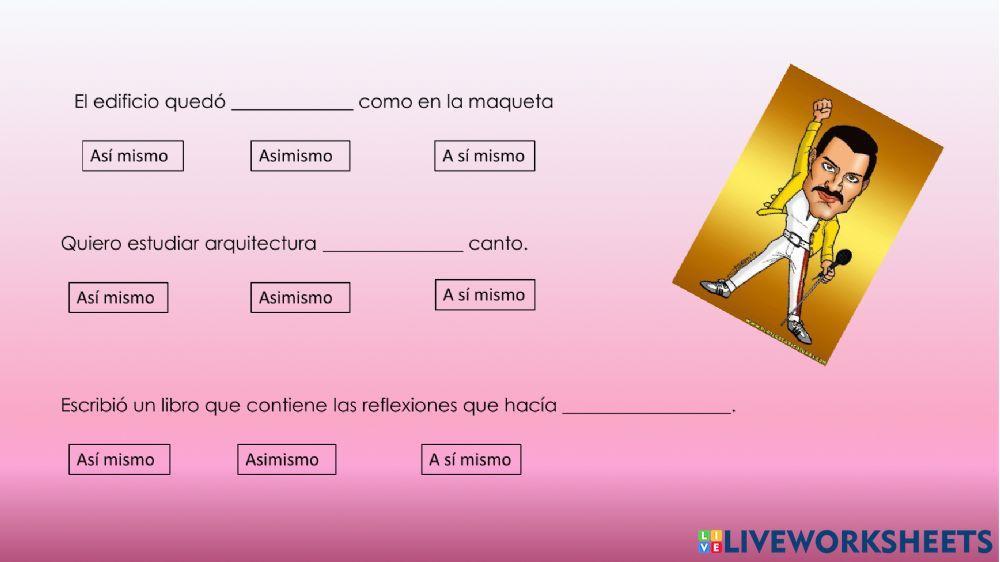 Combinaciones gramaticales