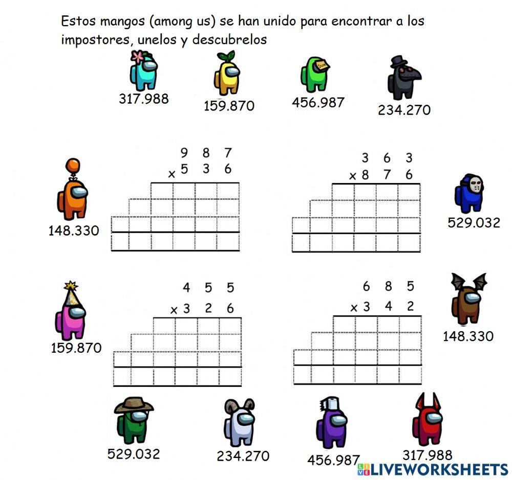 Multiplicaciones X 3