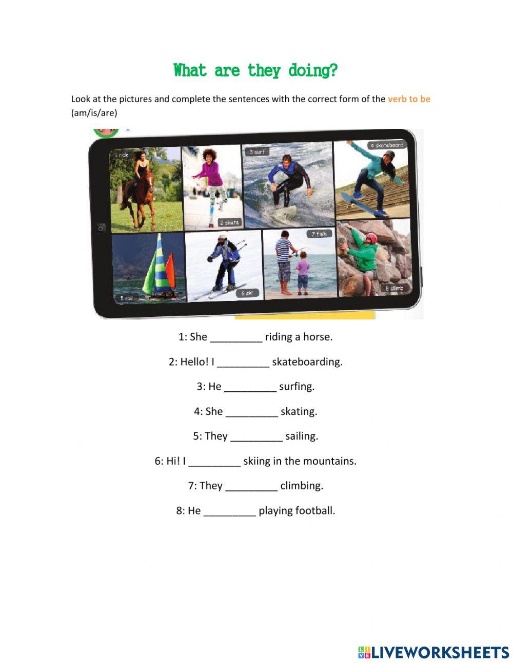 What are they doing?