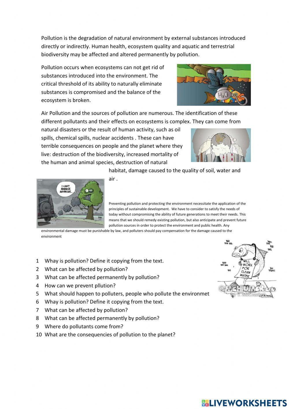 Environment- pollution