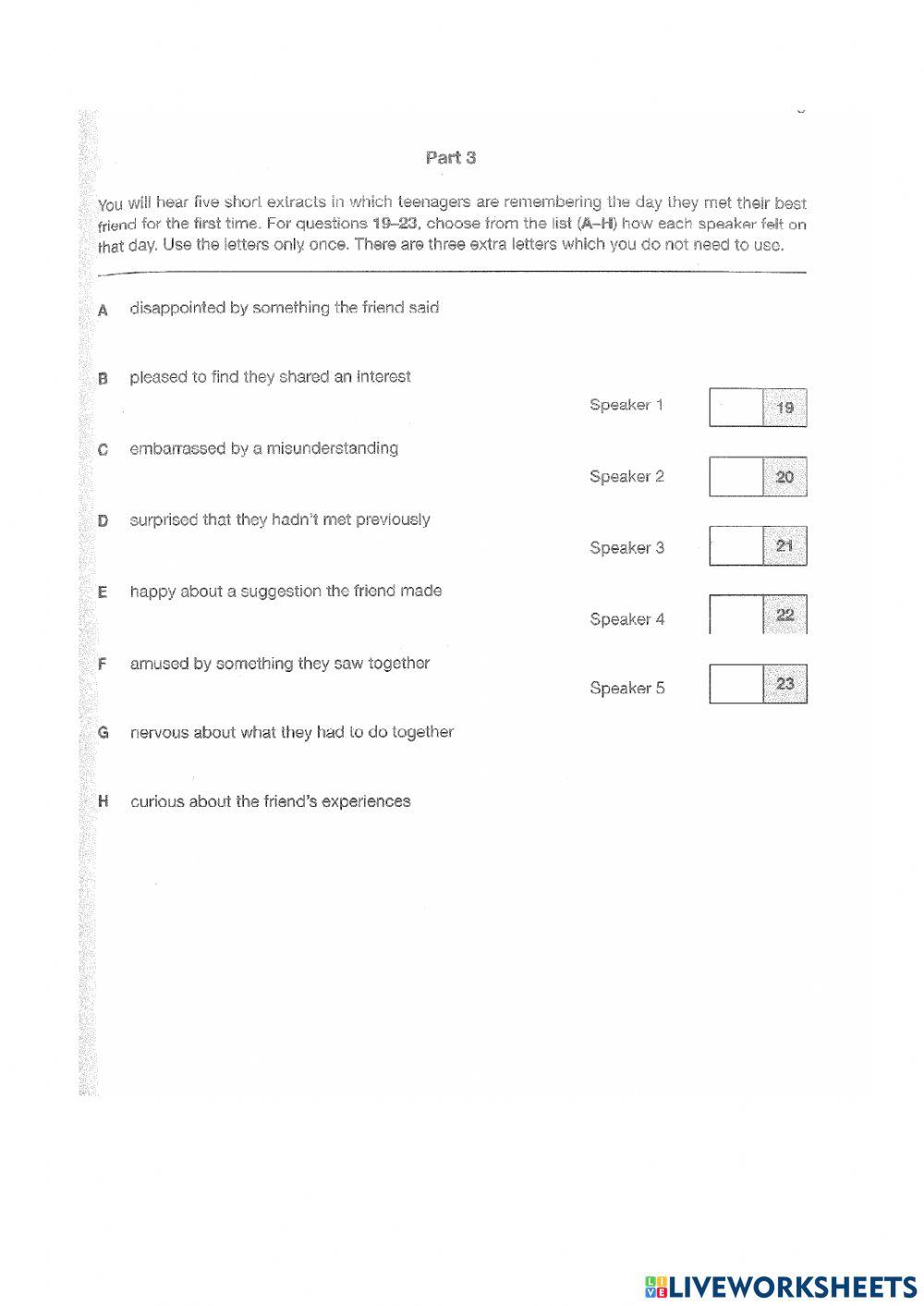 Fce school c3t4 listening p3and4