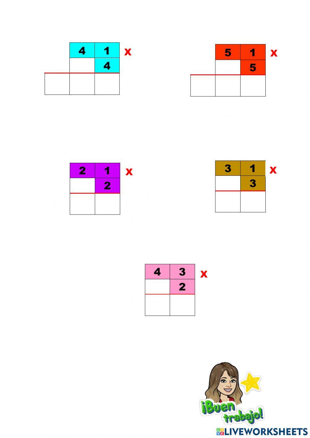 Multiplicaciones