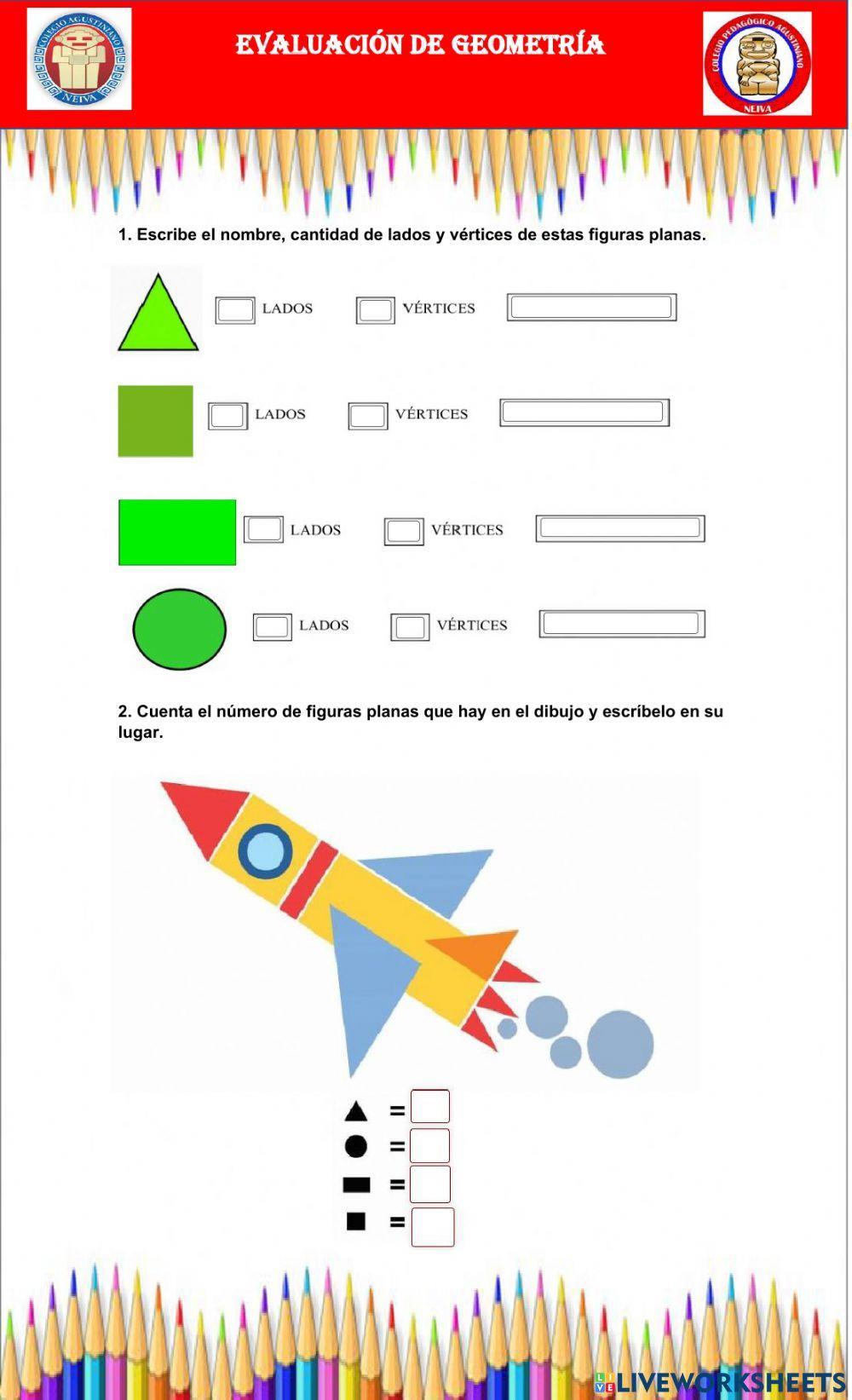 Evaluación geometría