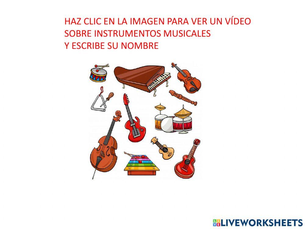 ACTIVIDADES INSTRUMENTOS