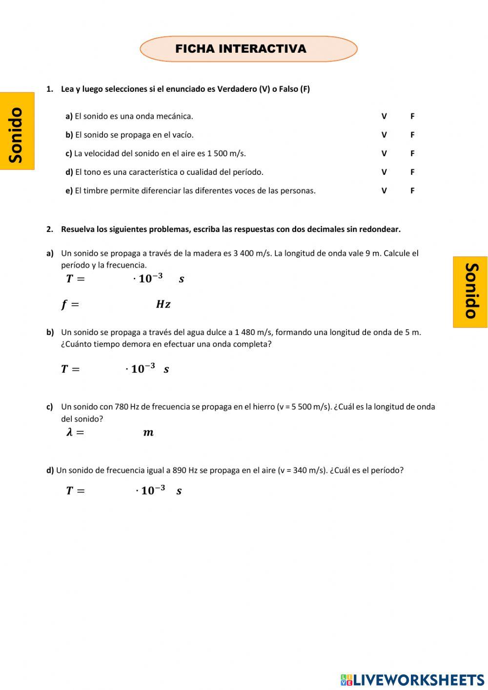 Evaluación de Física