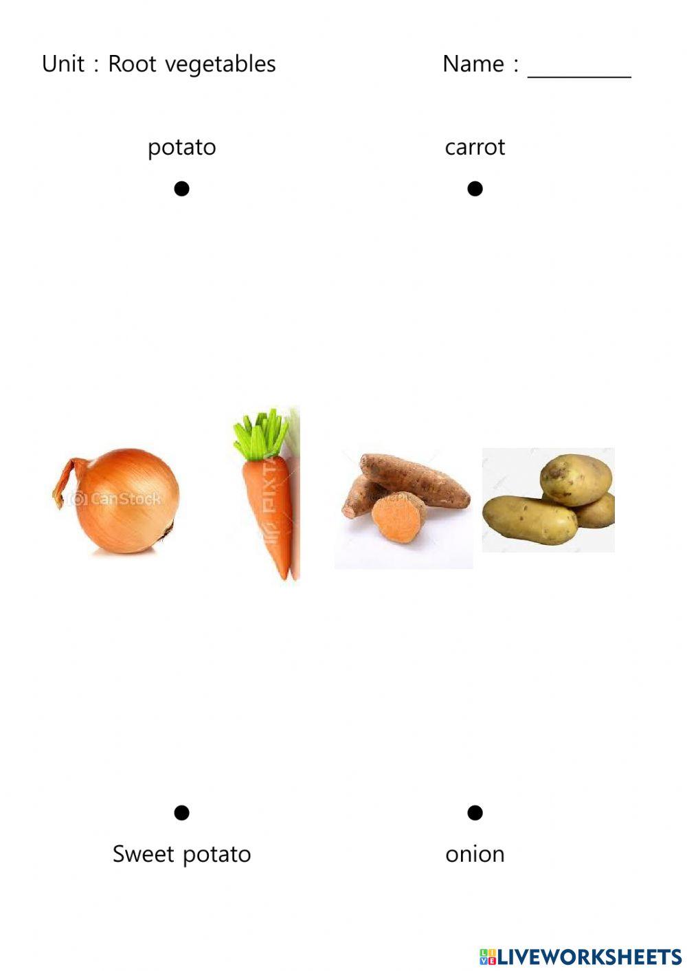 Root vegetables