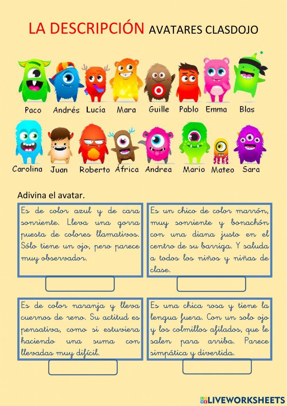 Descripción - Quien es quien