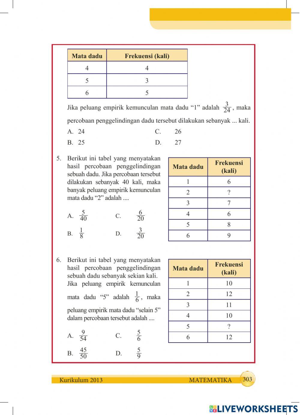 Penilaian Harian Peluang