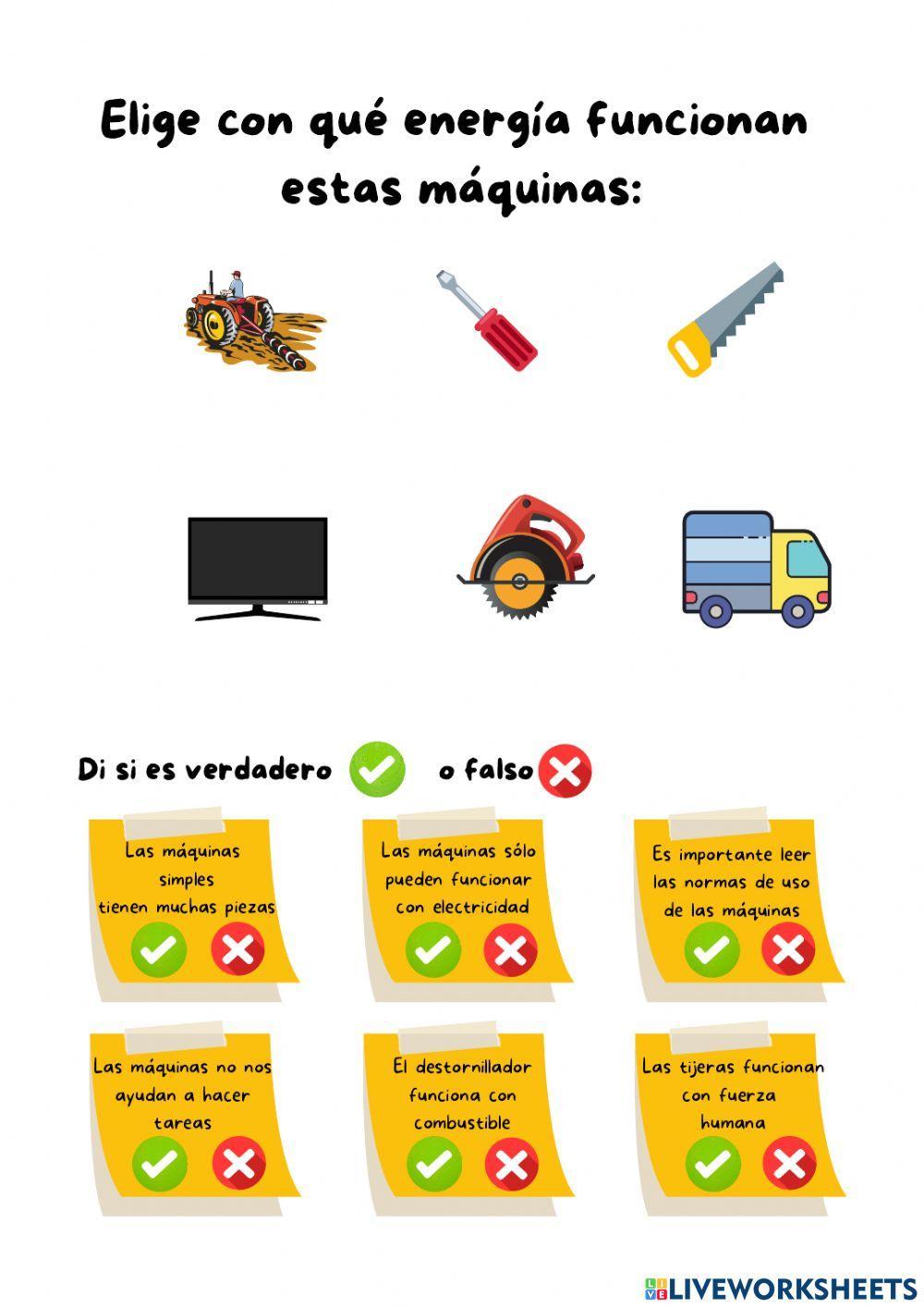 Las máquinas y la energía