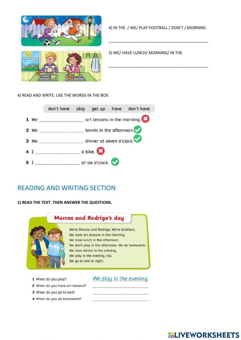 Practice for monthly test 2