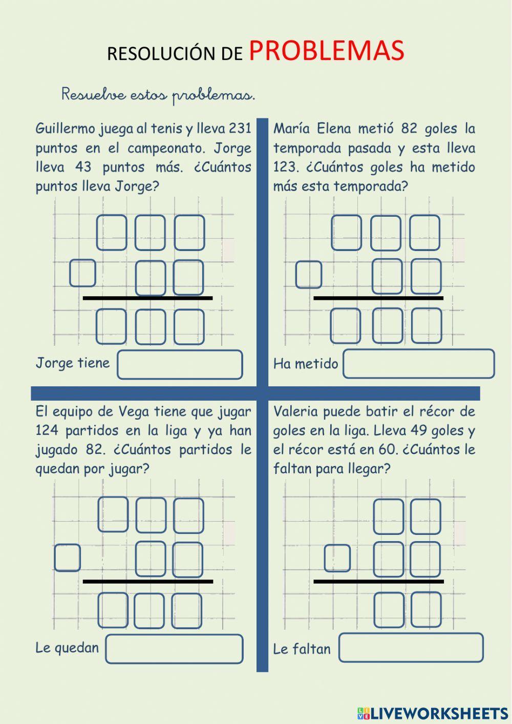 Resolución de problemas
