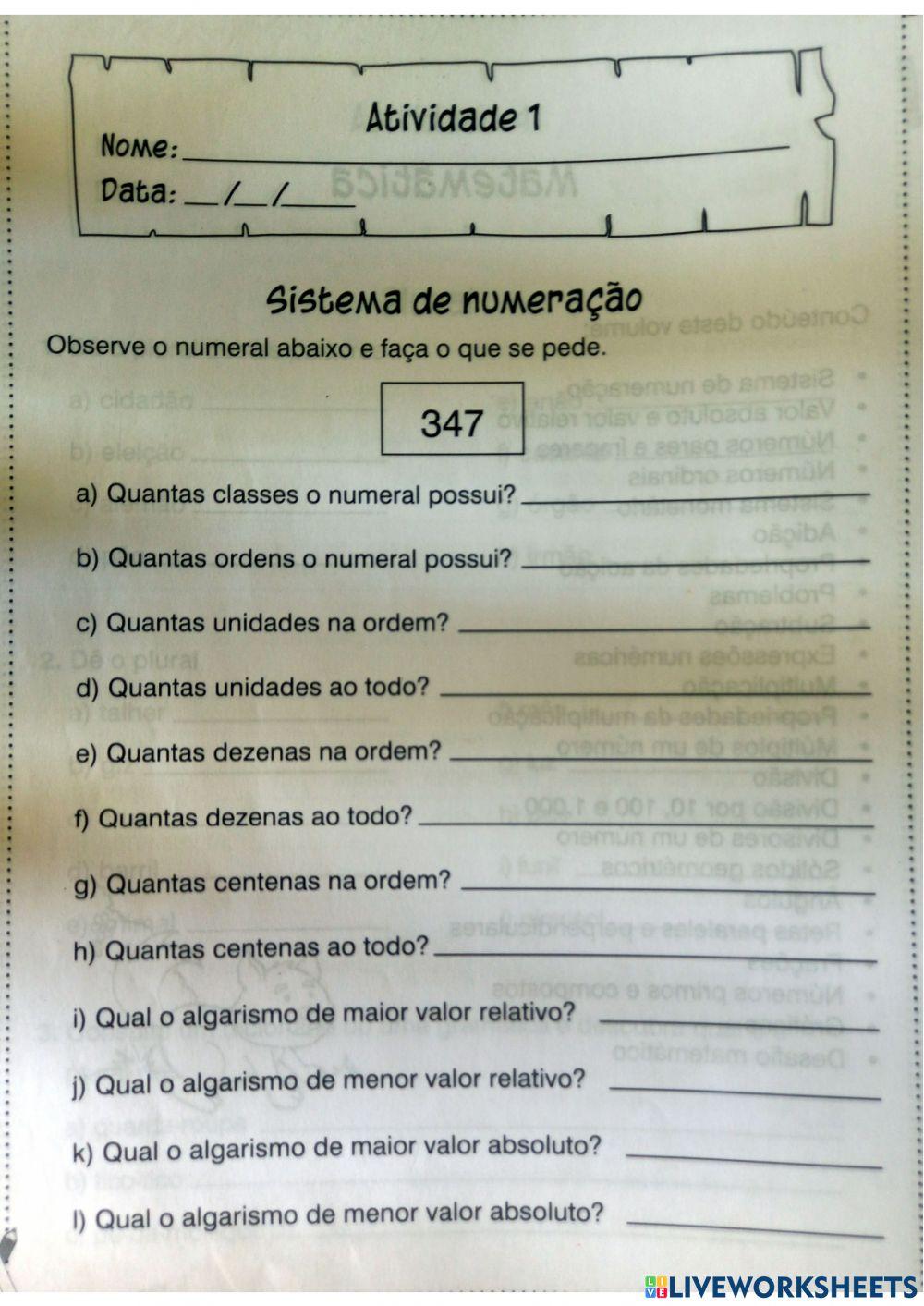 Sistema de numeração decimal