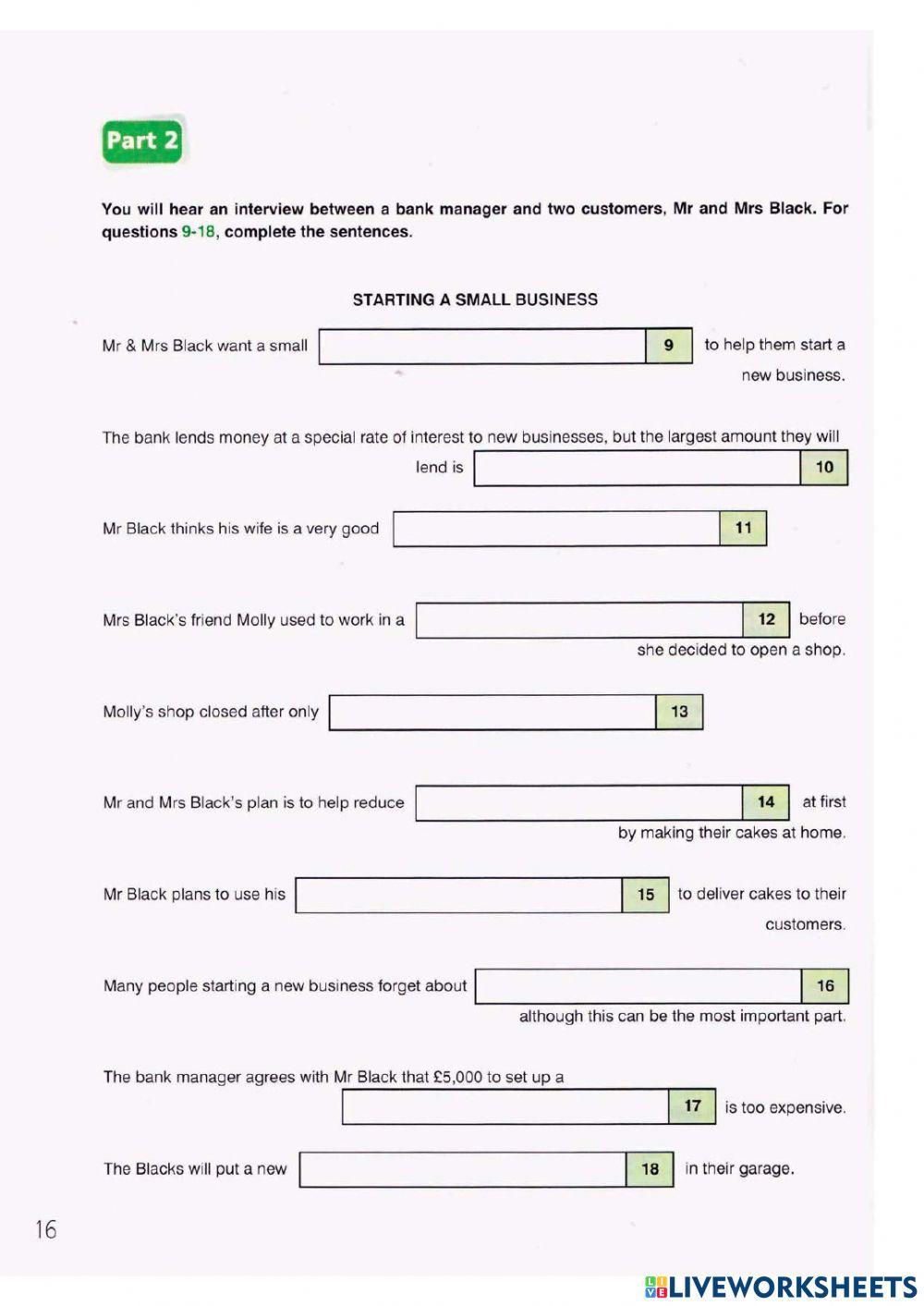 FCE Listening Test - 3, 4