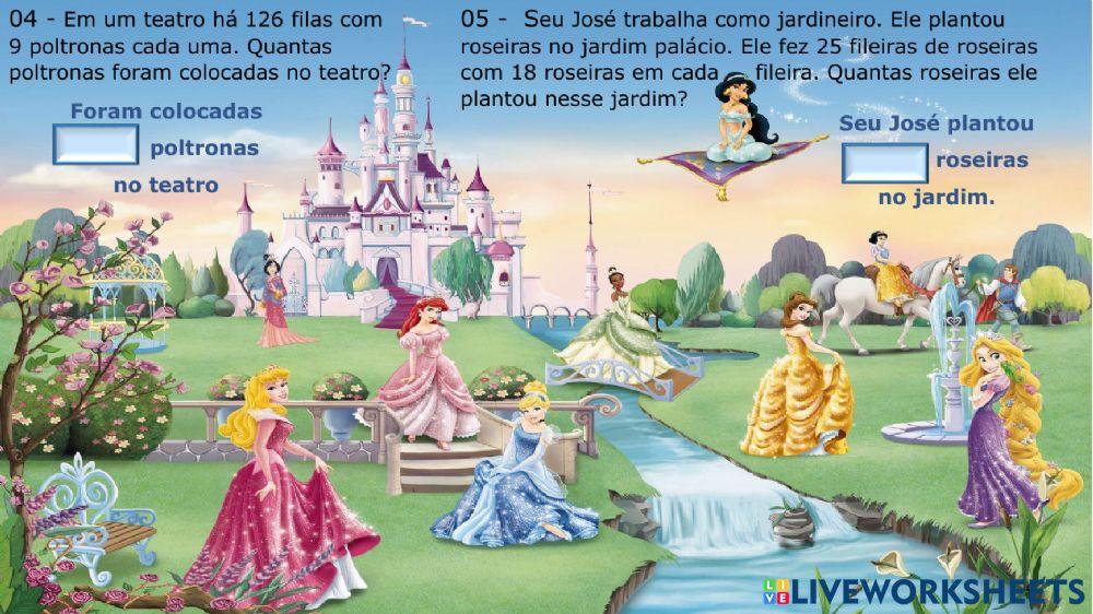 Operações com números naturais