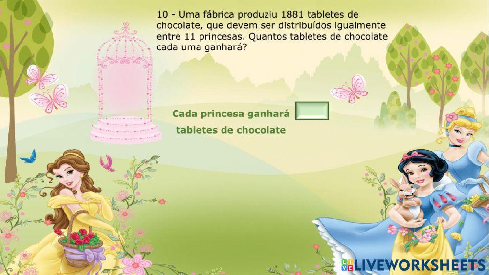 Operações com números naturais