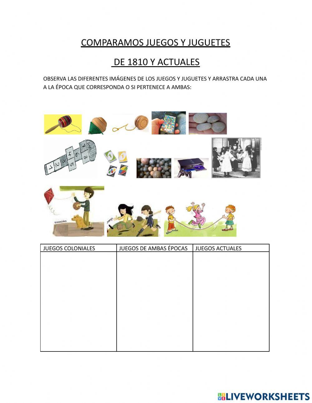 Juegos coloniales y actuales