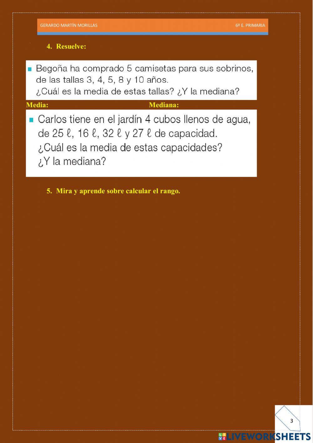 Tratamiento de información. Ficha 26.