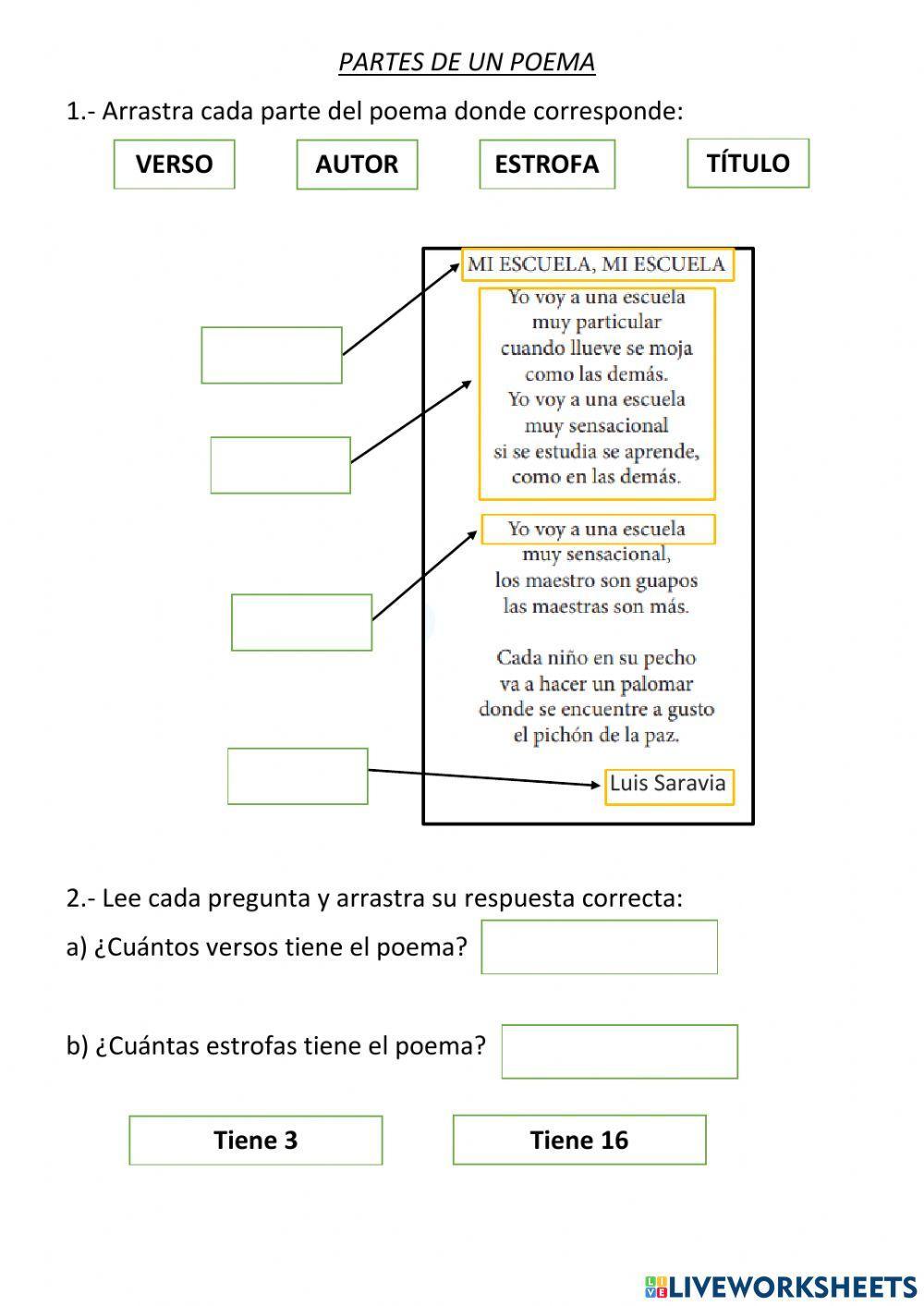 Actividades Para Trabajar La Poesia Image To U Actividades Para Trabajar La Poesia Image To U